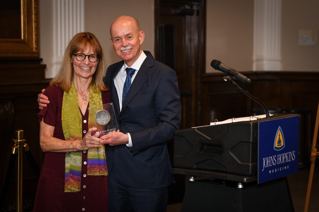 Debbie is installed as the Bayard Halsted Professor of Cell Biology